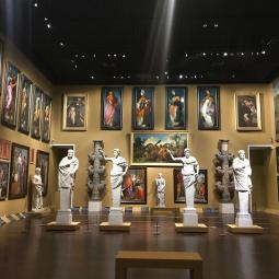 REOUVERTURE DU 1ER ETAGE . MUSEE DES BEAUX ARTS . ORLEANS . 2018