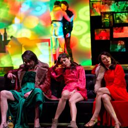 JE SUIS FASSBINDER . Stanislas Nordey & Falk Richter . 2015 © Jean-Louis Fernandez