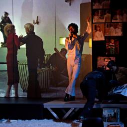 JE SUIS FASSBINDER . Stanislas Nordey & Falk Richter . 2015 © Jean-Louis Fernandez